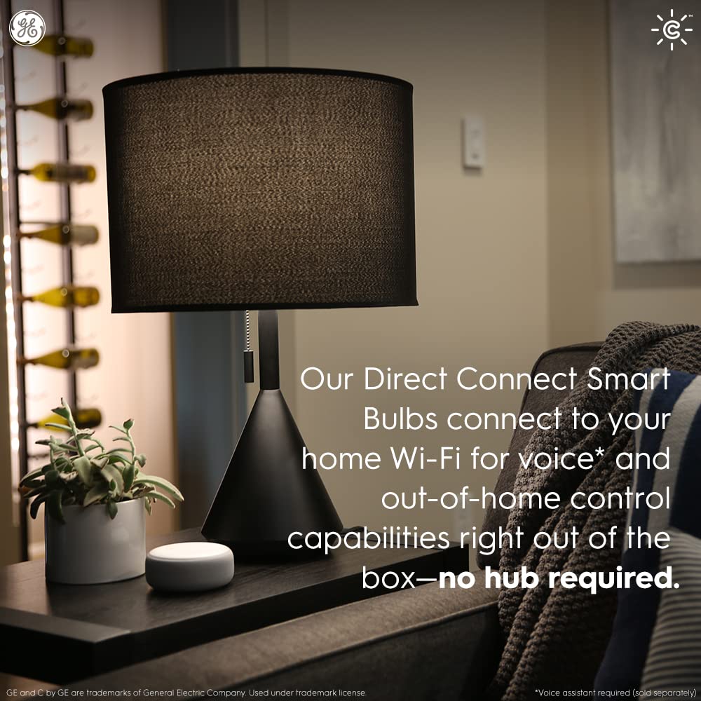 Cync automation scenes simplify daily routines with scheduled lighting.
