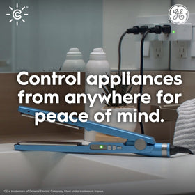 Cync indoor smart plug voice-control supports Alexa and Google Assistant for hands-free use.
