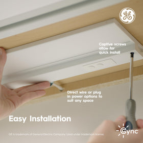 Cync Reveal HD+ tunable whites to suit cooking and task lighting