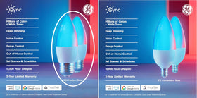 Cync bulbs set schedules for seamless automated lighting.