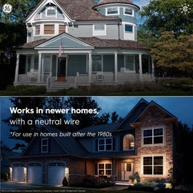 Cync smart paddle switch works with Alexa and Google for hands-free control.