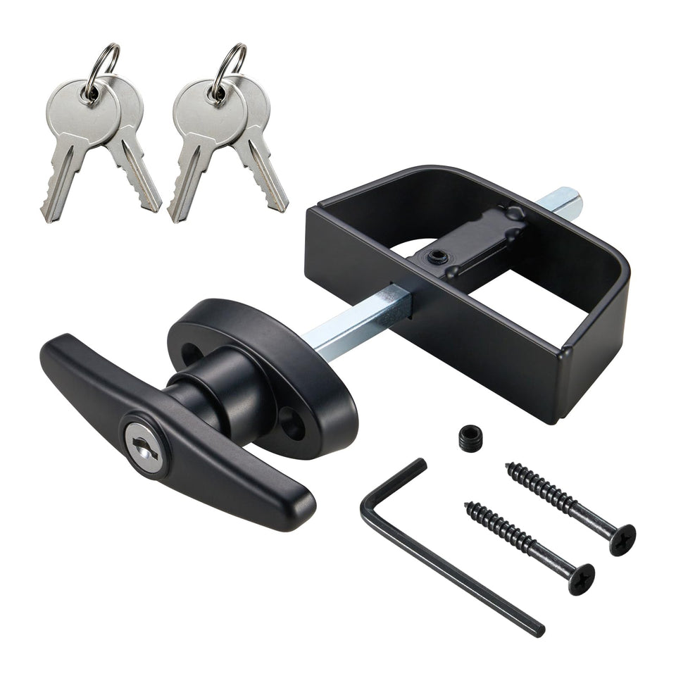 CZC AUTO shed door latch T-handle assembly for versatile exterior use