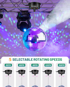 Czgor five speed rotation offering subtle to high-energy motion.