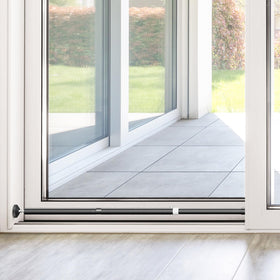 CZMIYRPY sliding door security bar helps deter intruders by jamming the door