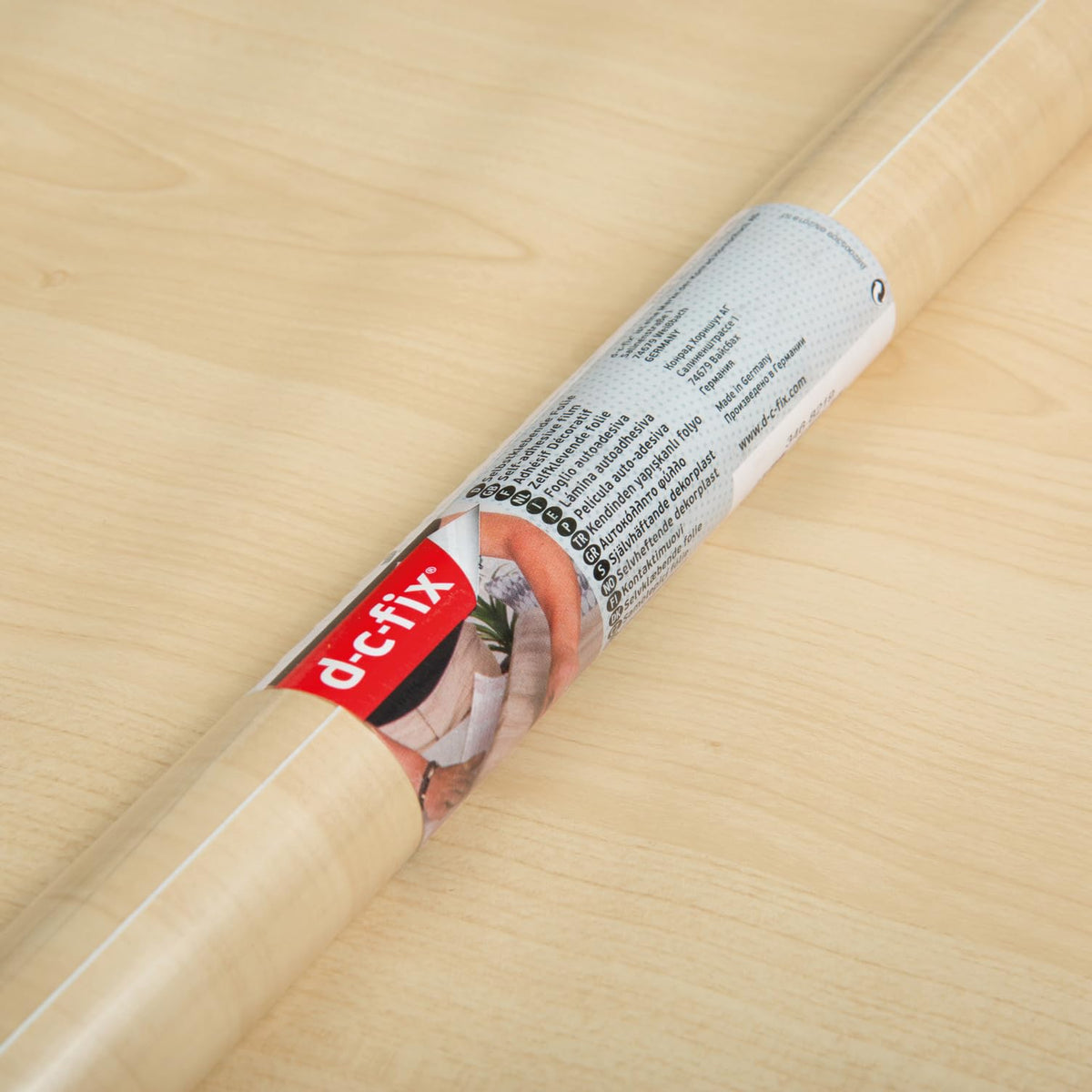 d-c-fix removable maple wood film leaves no residue.
