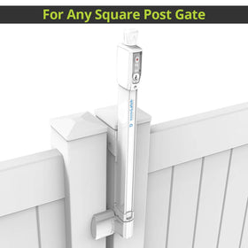 D&D MagnaLatch adjustable frame and post fit on square gate