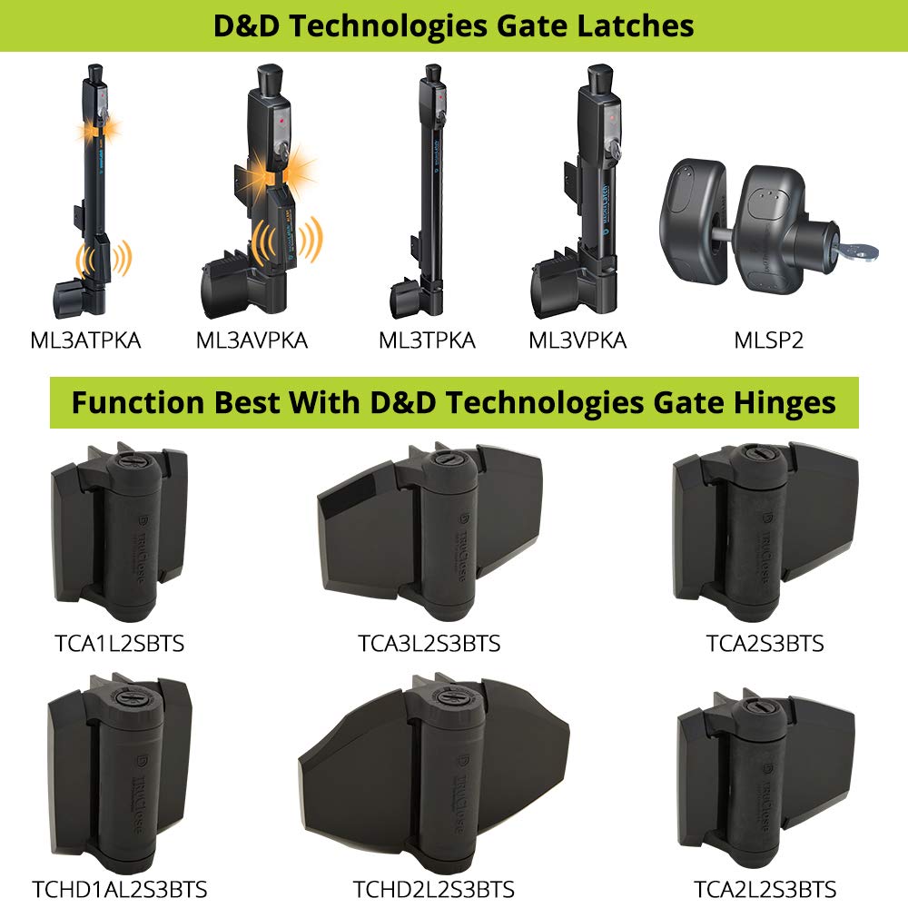 D&D MagnaLatch weather-ready closure for outdoor gate reliability