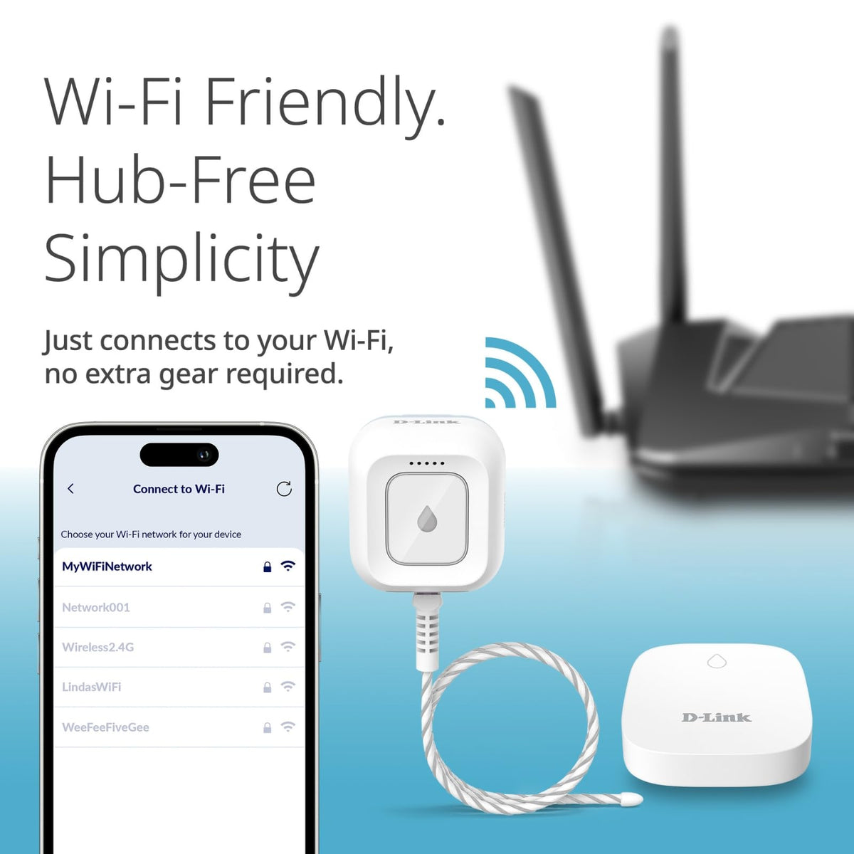 D-Link SW-A11KT expandable system supports up to 17 areas.