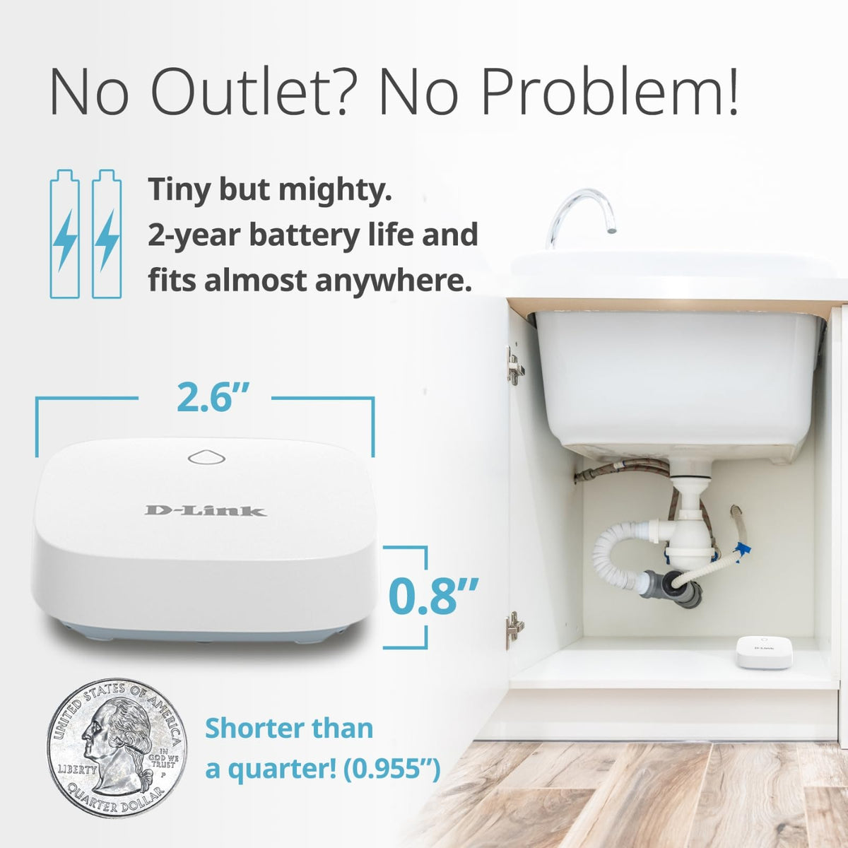 D-Link SW-A11KT long-range Sub-GHz coverage for distant spaces.