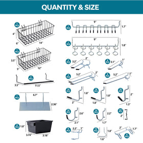Daanxw pegboard paper towel holder keeps cleanup within reach