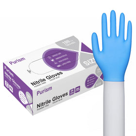 Daddy's Choice disposable blue nitrile gloves pack—reliable protection for daily chores.