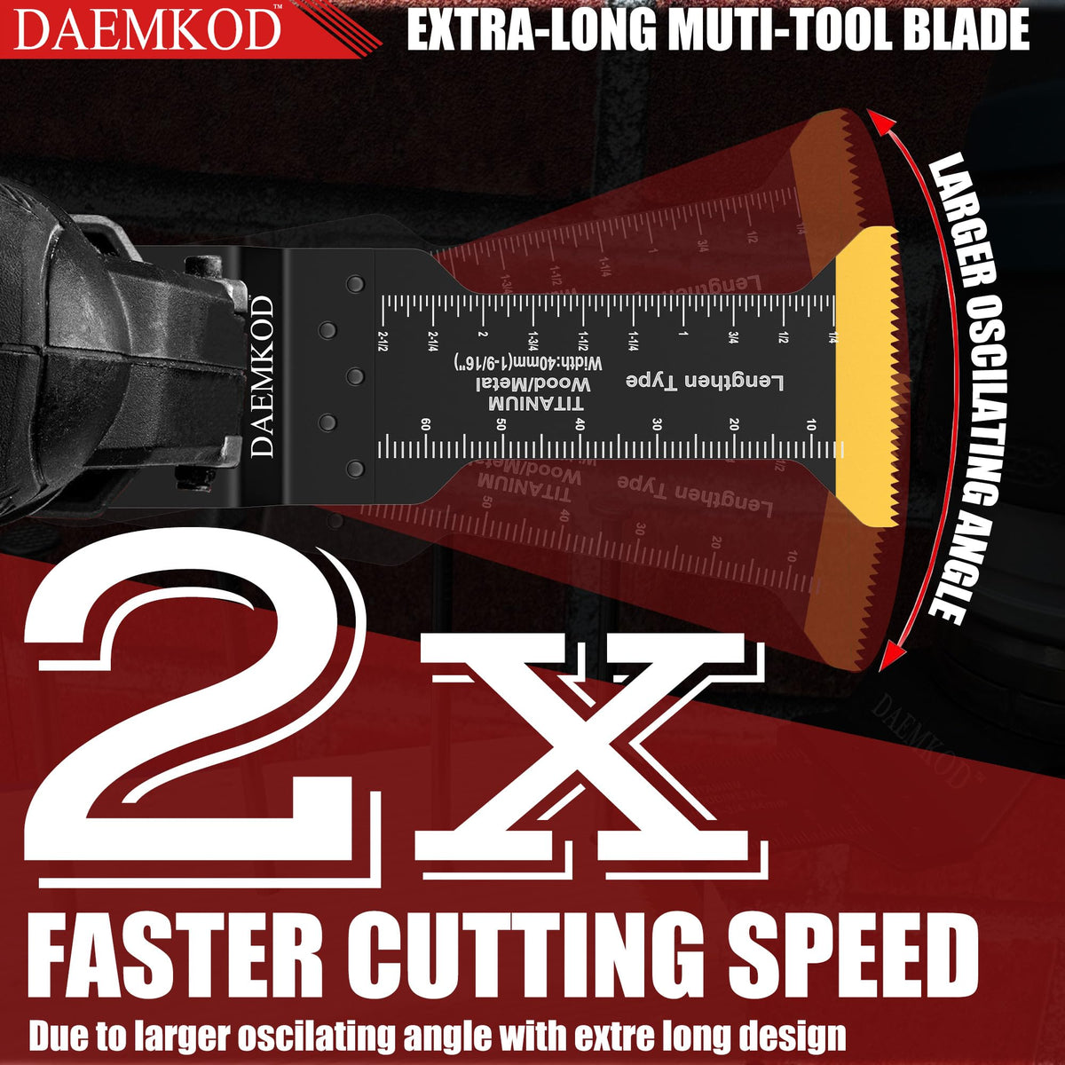 DAEMKOD 30-piece blades boxed for organized storage