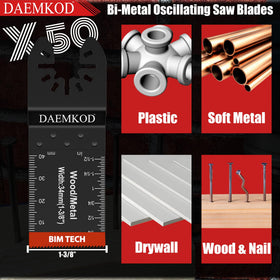 DAEMKOD blades with a high-carbon steel core for durable performance.