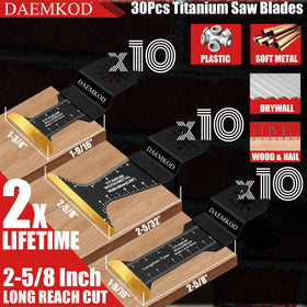DAEMKOD blades with universal adapters for broad tool compatibility