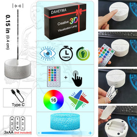 DAHEYMA Siuuuu Battery option enables cordless party setups.