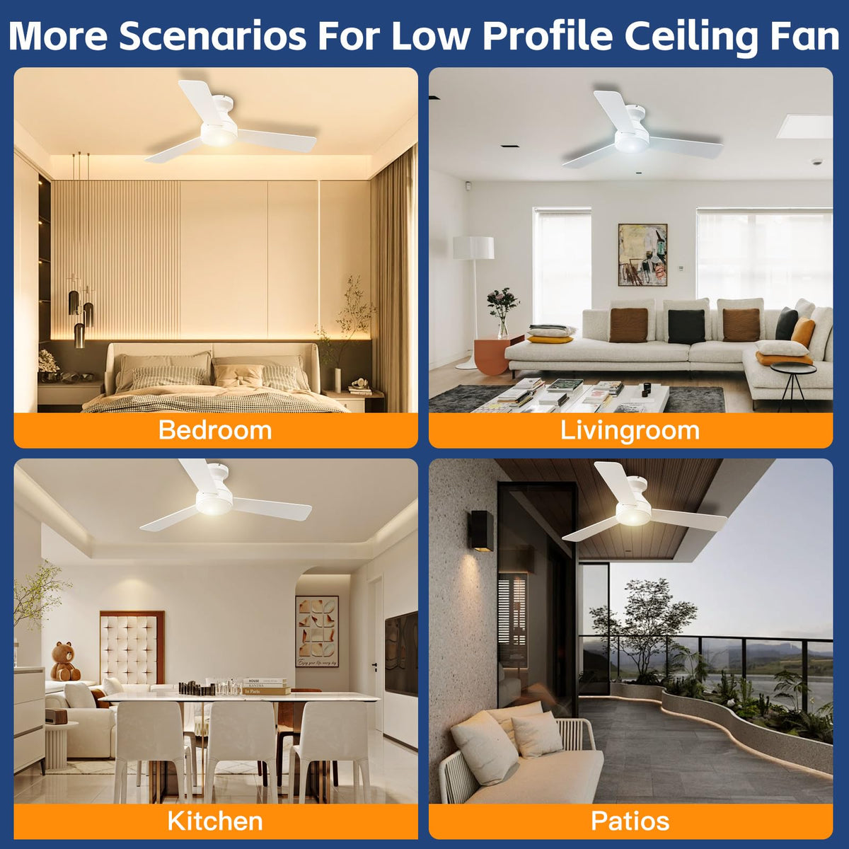 DAHUICFL 4-hour timer and remote enable automated energy-saving use.