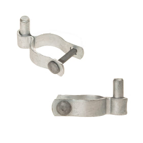 Dailydanny chain-link frame hinge fits 2-3/8 inch frames for secure mounting.