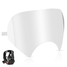 Dairrr Fuuu peel-off lens cover for 3M 6885 mask provides anti-fog protection.