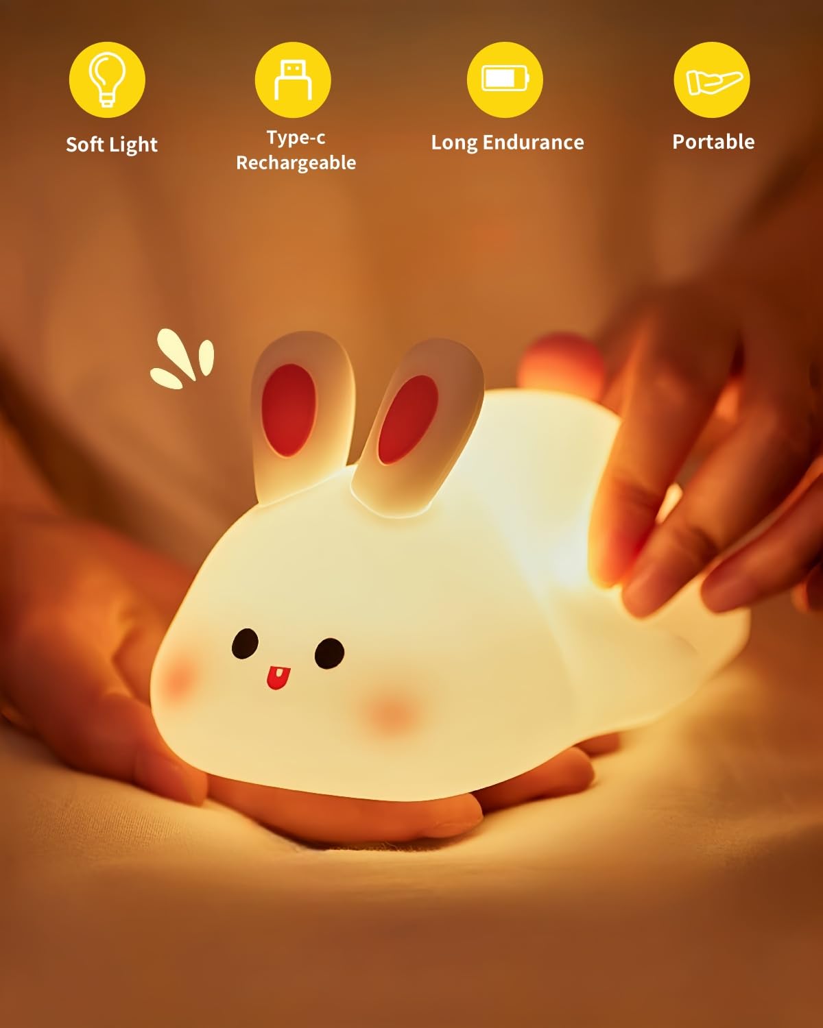 Daixinde gift-ready night light, a thoughtful present for birthdays or baby showers.