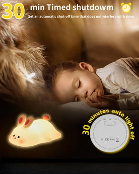 Daixinde touch-control night light with three warm settings for any room.