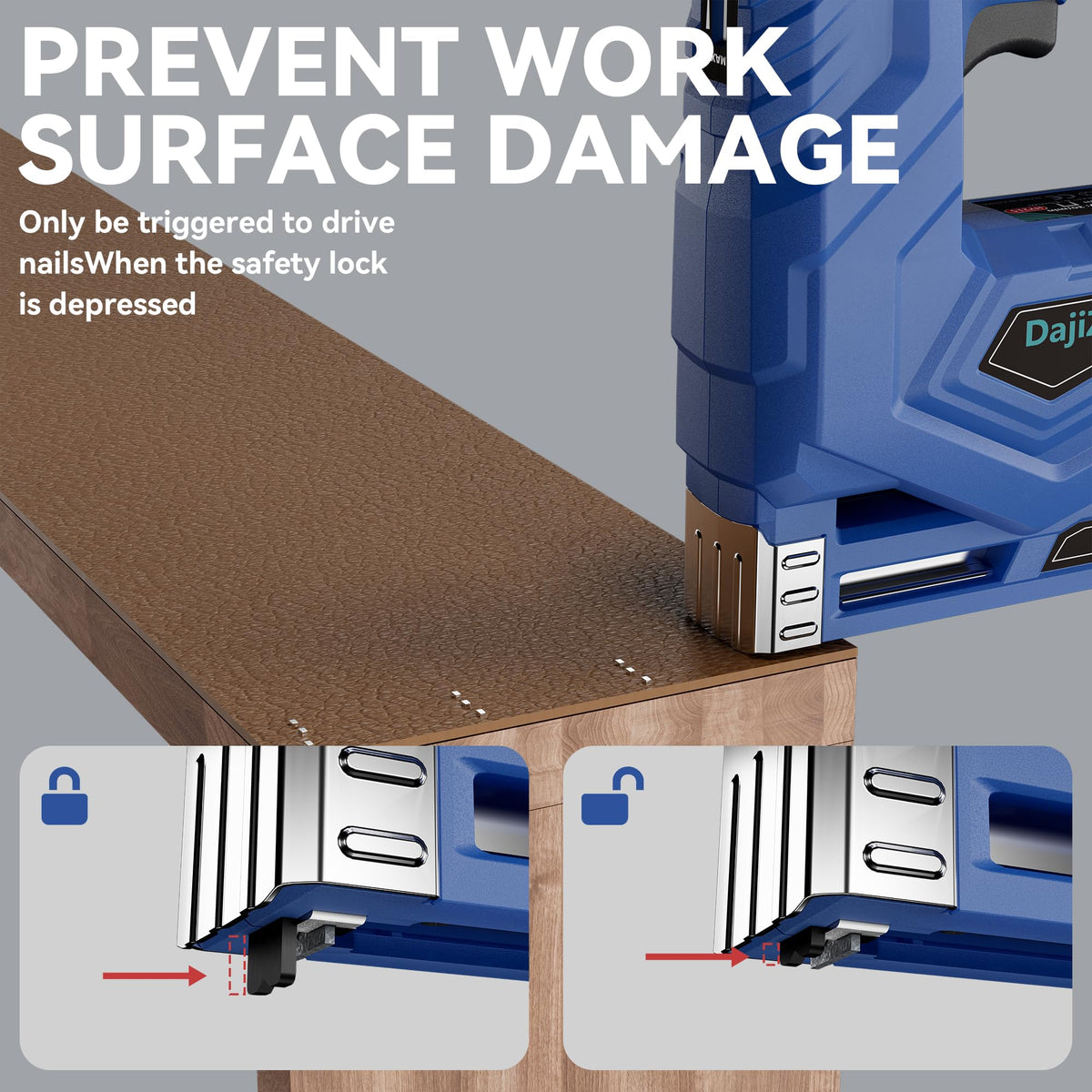 DajiZynx cordless workflow freedom for anywhere use.