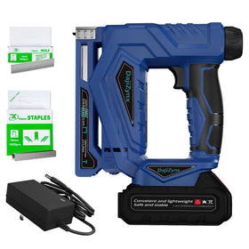 DajiZynx electric staple gun 3/8-inch ready for upholstery and trim.