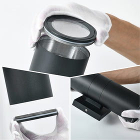 DAKAFUL versatile exterior fixture suitable for porch, patio, and garden.