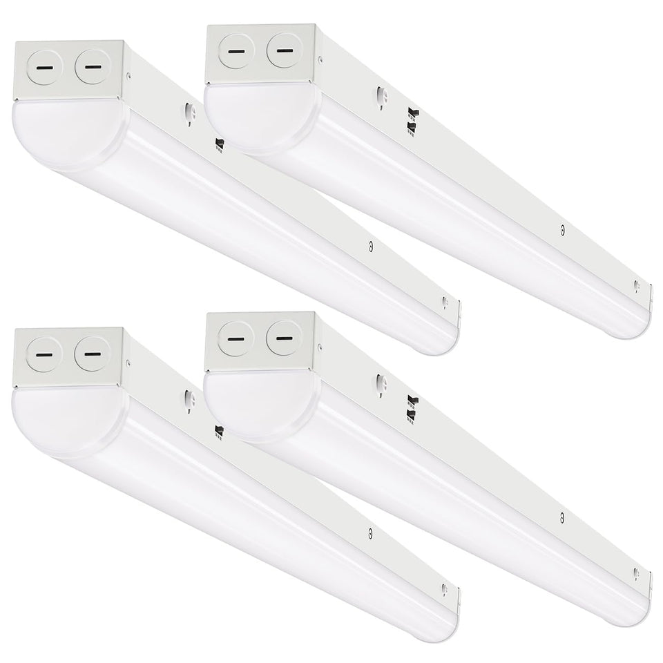 DAKASON 4ft LED linear light fixture for a workshop with energy efficiency.