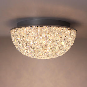 Dakason crystal dome close-up shows sparkling finish for entryways.