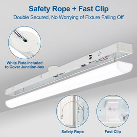 DAKASON UL-listed maintenance-free LEDs backed by a 5-year warranty.