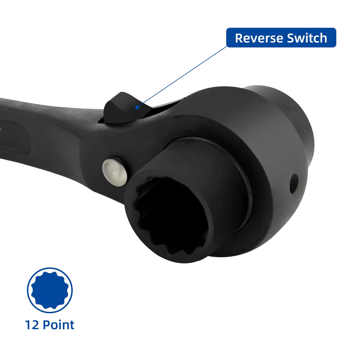 DAKCOS double-ended socket in 19-22mm for tight spaces.
