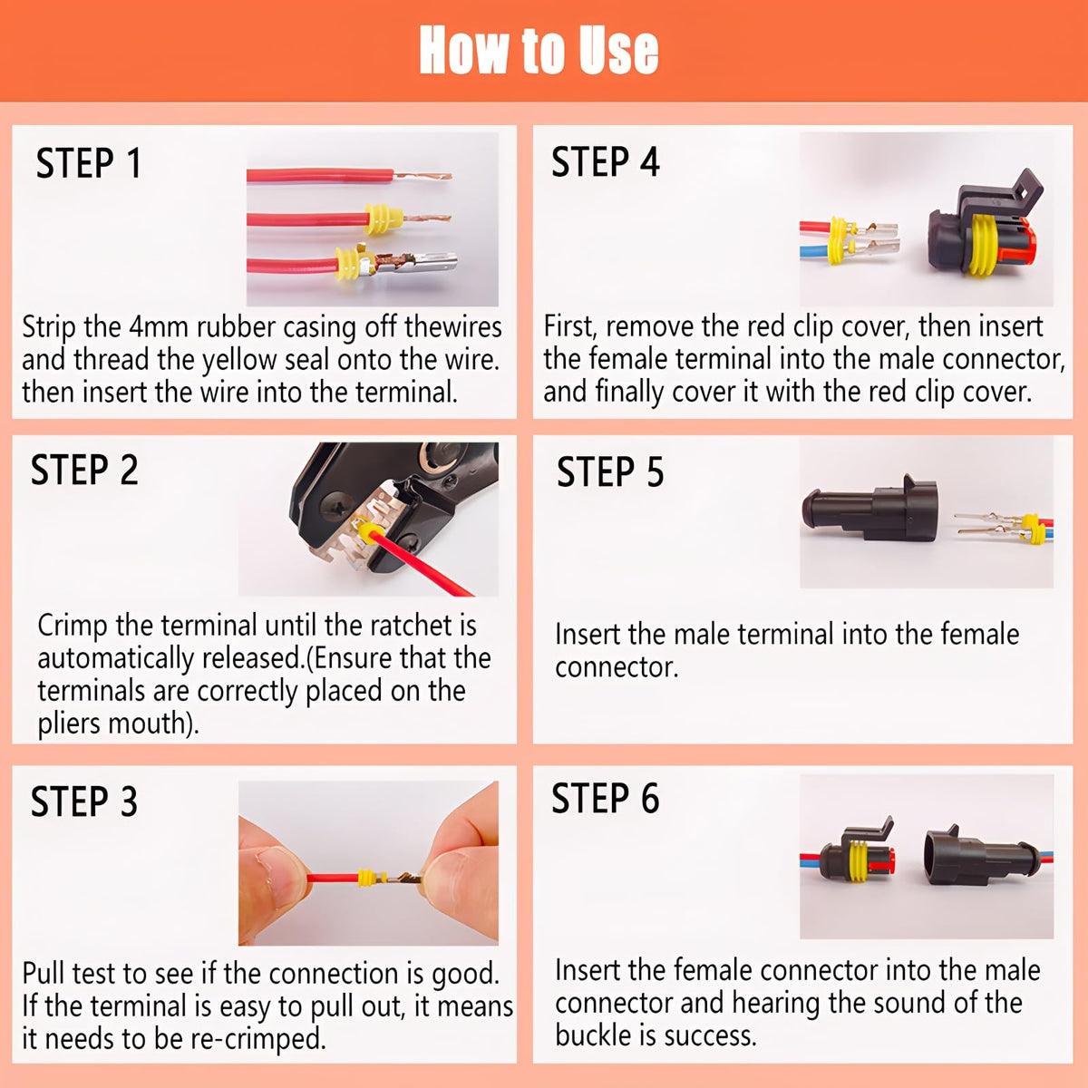 Dakewang buckle design connectors ensure stable connections and easy removal.