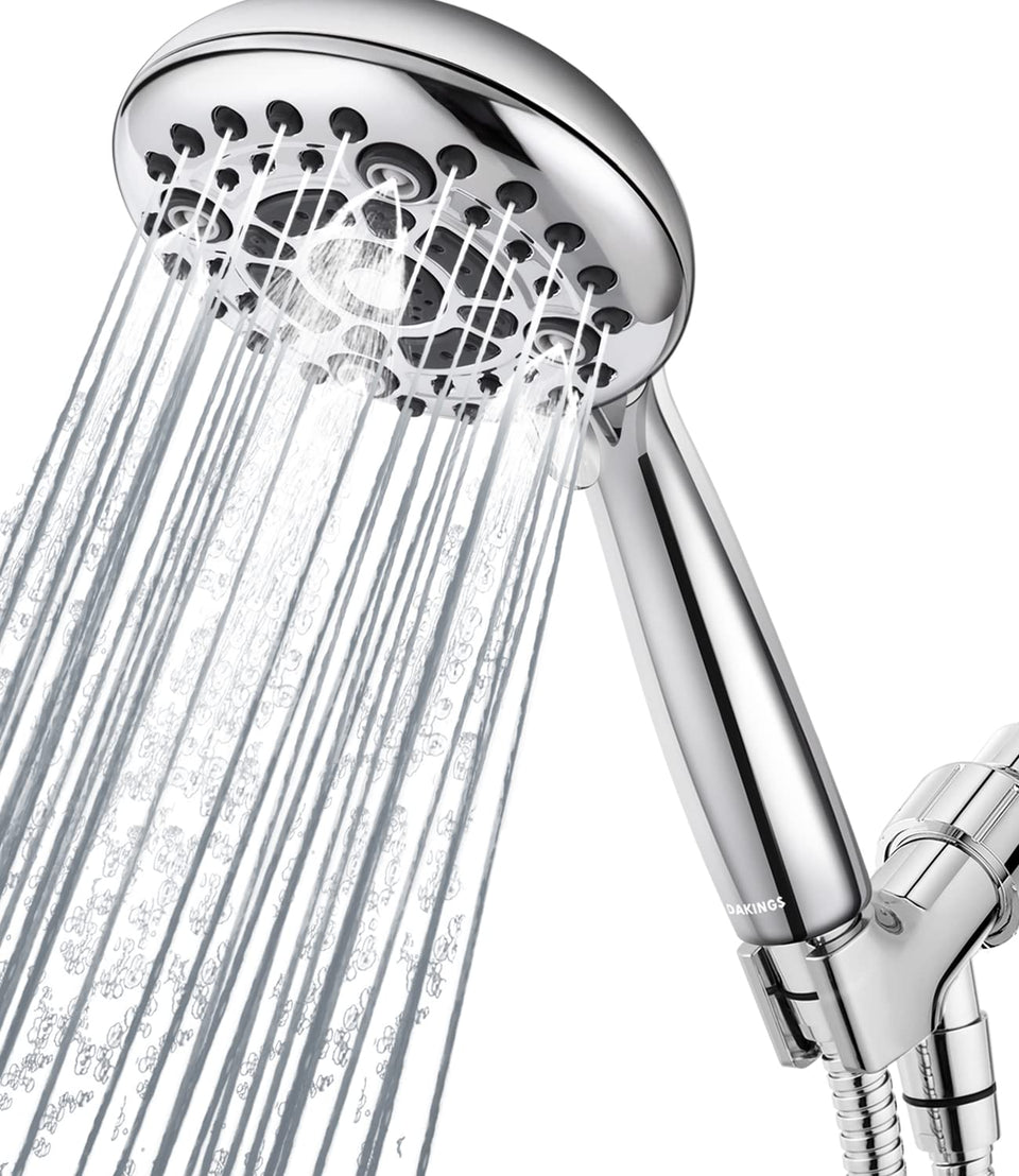 DAKINGS six-spray-modes showerhead with personalized modes for a refreshing shower