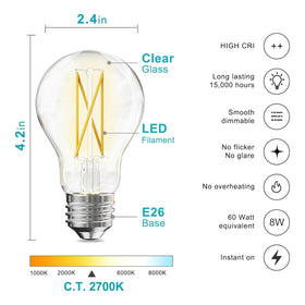 Dalattin dimmable Edison bulb demonstrates smooth dimming for ambient dining room lighting.