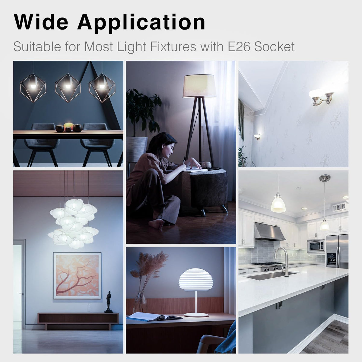 Dalattin LED bulbs save energy up to 85% while maintaining strong brightness.