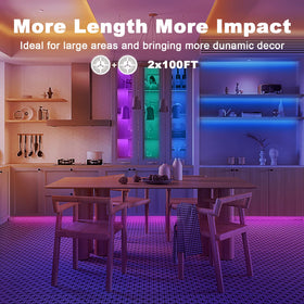 Dalattin lighting with timing feature to automate on/off schedules.