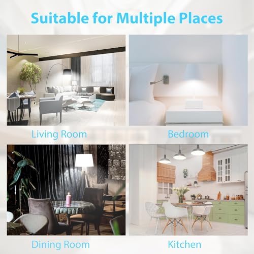 Dalattin non-dimmable LED bulb provides steady, flicker-free lighting