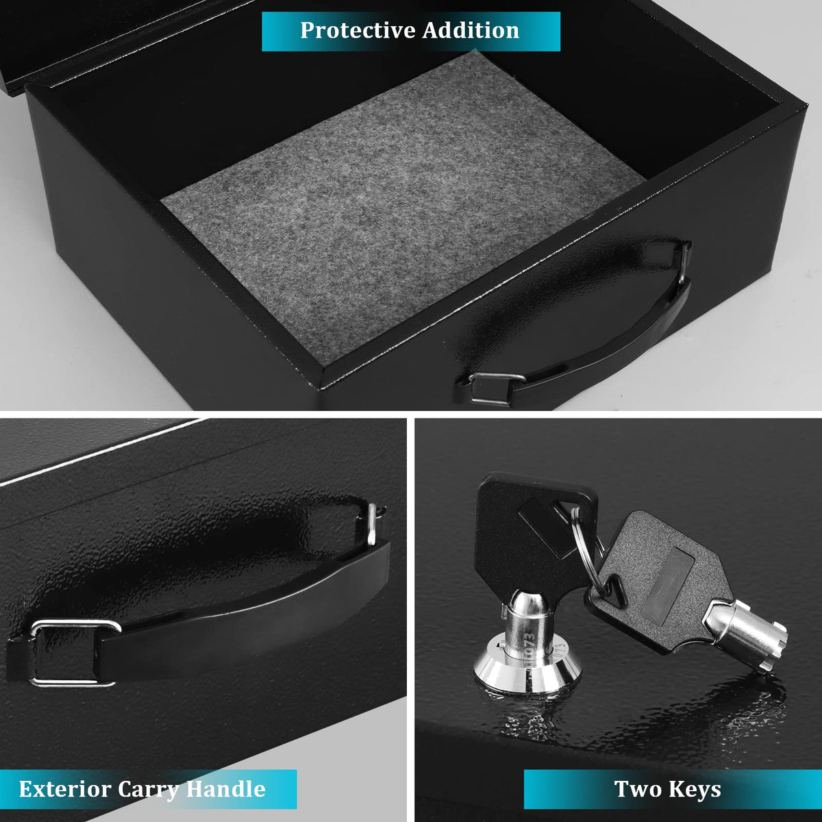 Dalmbox fire resistant design adds protection for papers and valuables