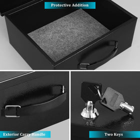 Dalmbox fire resistant design adds protection for papers and valuables