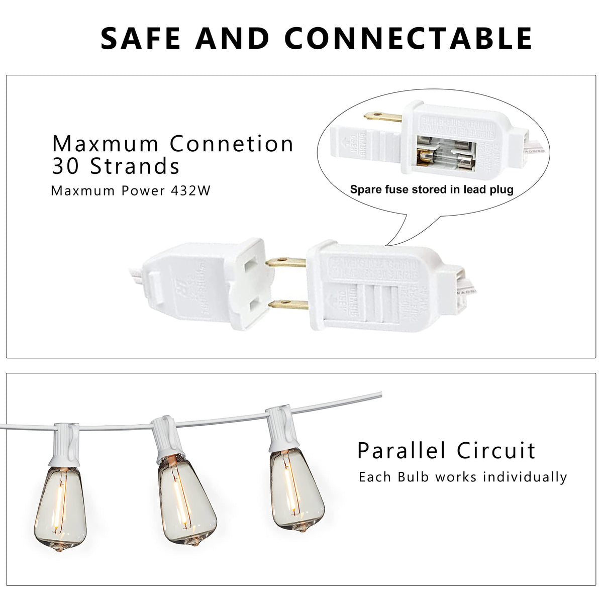 DAMAING dimmable ambience lights provide customizable warmth and mood.
