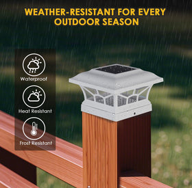 DAMAYCA easy no-wiring installation simplifies outdoor décor upgrades