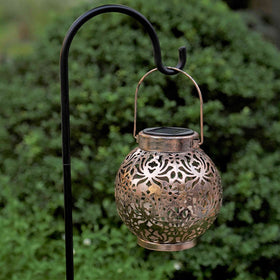 Damayca bronze lantern as a thoughtful housewarming gift for patios