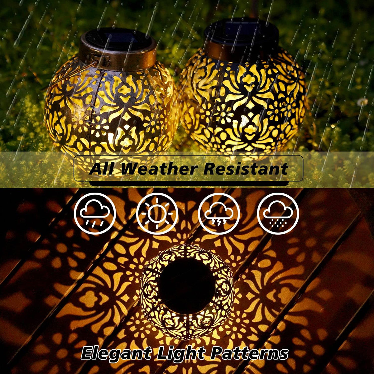 DAMAYCA garden decor lanterns brighten porches with charm