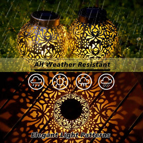 DAMAYCA garden decor lanterns brighten porches with charm