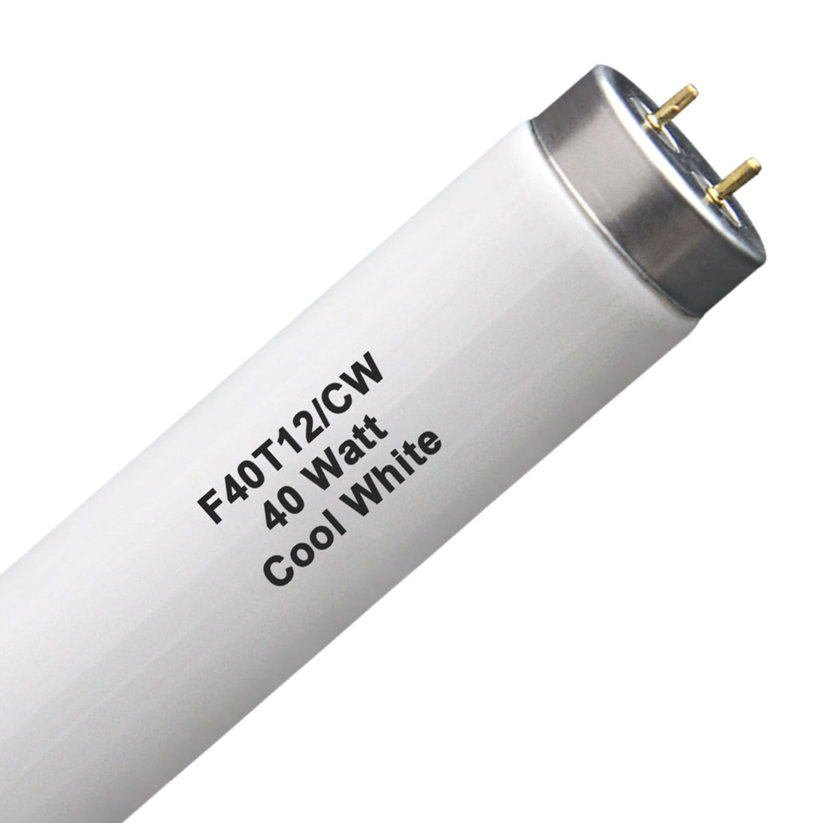 Dameiol F40T12 48-inch tube delivering 4100K cool white illumination for workspaces.