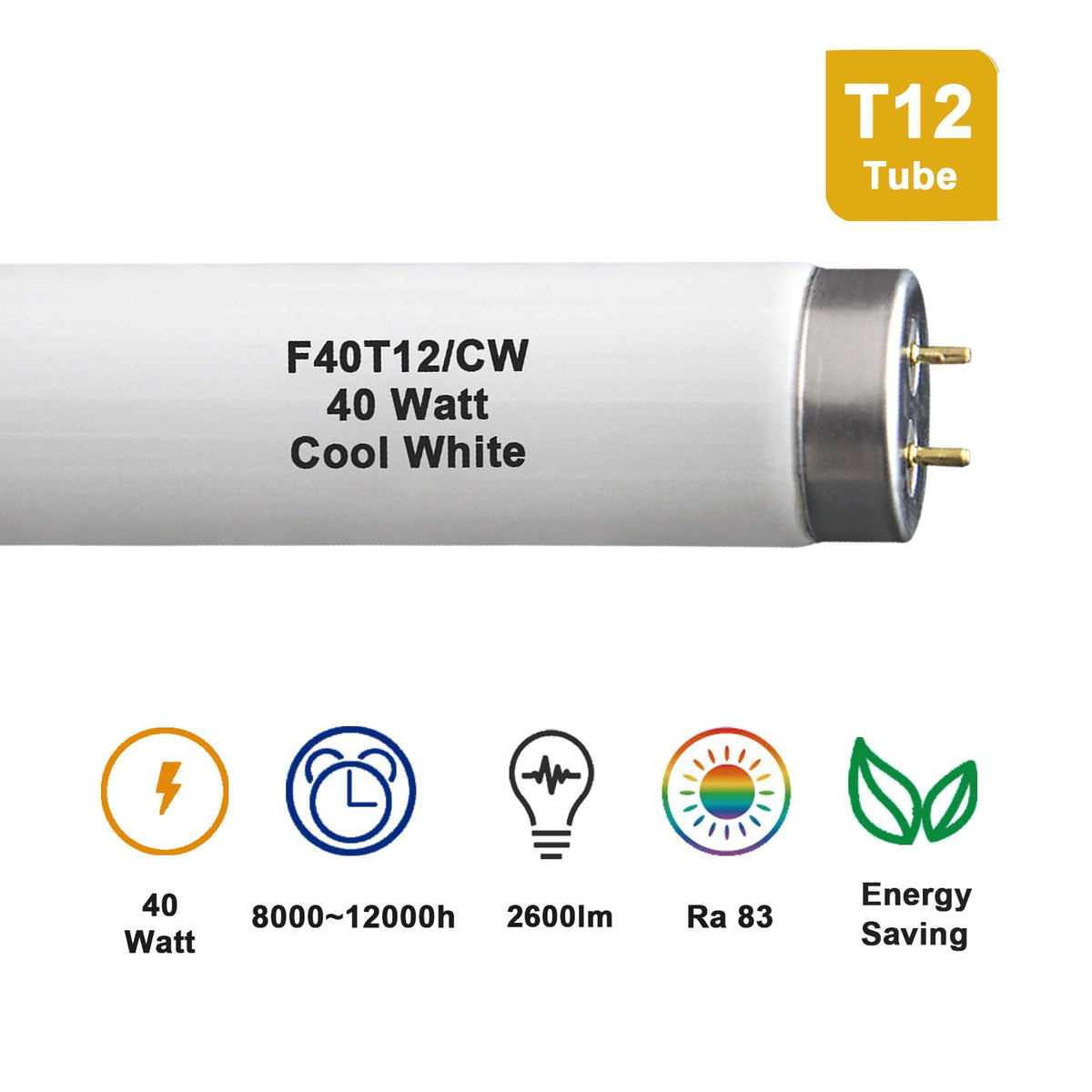 Dameiol 6-pack of 48-inch tubes ensures consistent lighting across spaces.