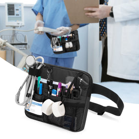 Damero Nurse Fanny Pack back pocket adds space for additional supplies