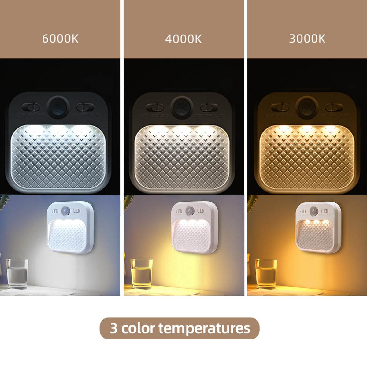 DAMI dual motion modes for day and night use.