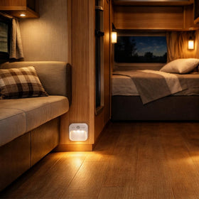 DAMI stepless dimming enables precise brightness control.