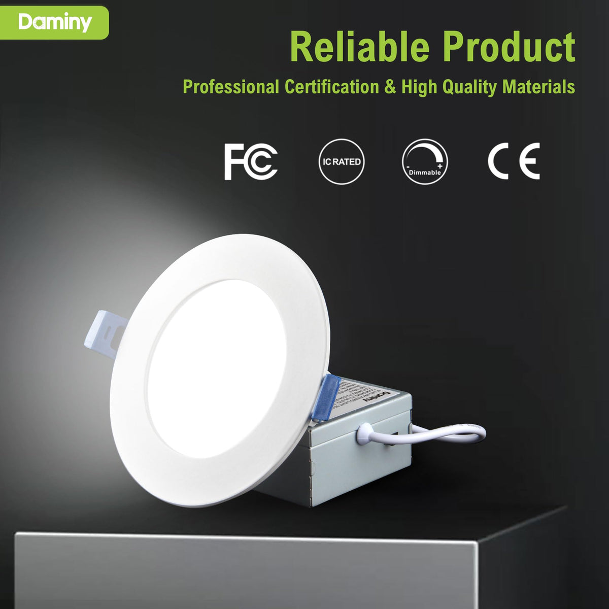 DAMINY 5-year warranty with responsive support.